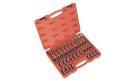 Spline Socket Bit Set 26pc 1/2"Sq Drive
