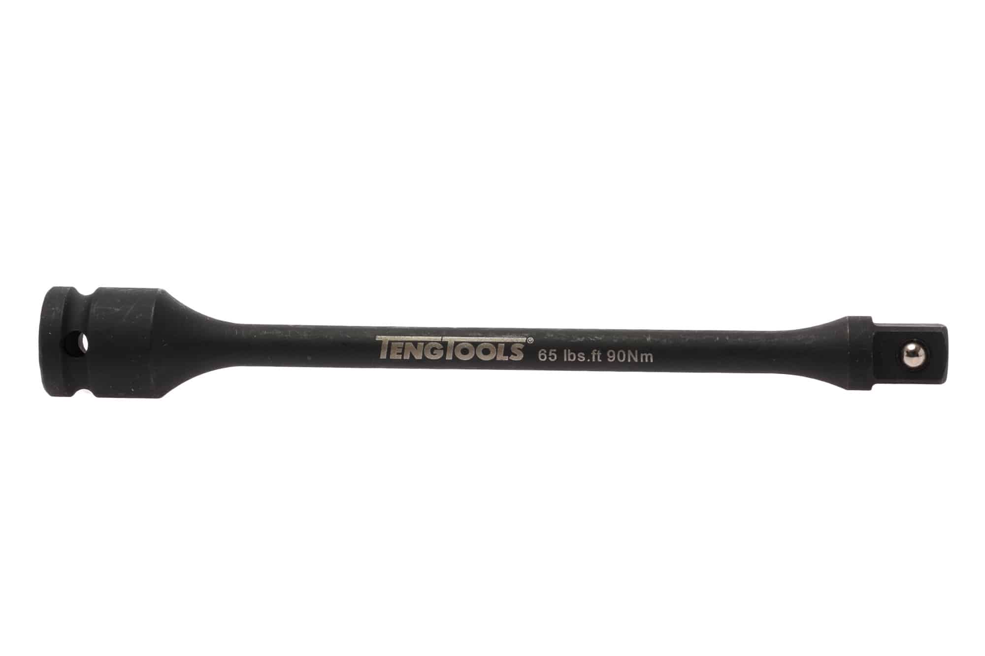 Teng Tools 90Nm torque wrench extension bar designed for precision tightening with a 3/8-inch drive and durable construction.