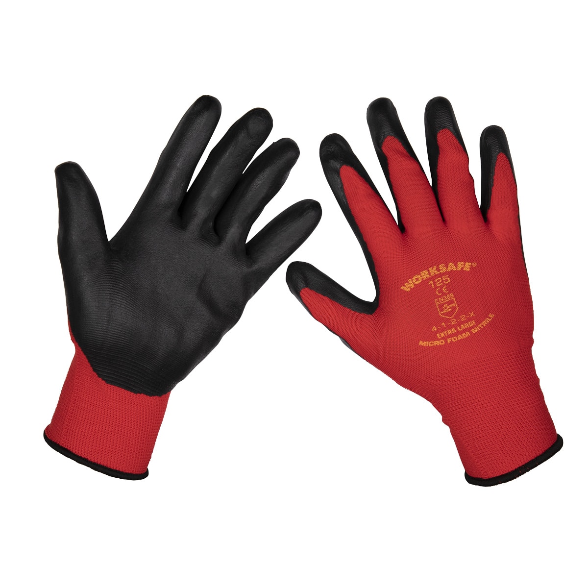 Flexi Grip Nitrile Palm Gloves (X-Large) - Pair - Triace