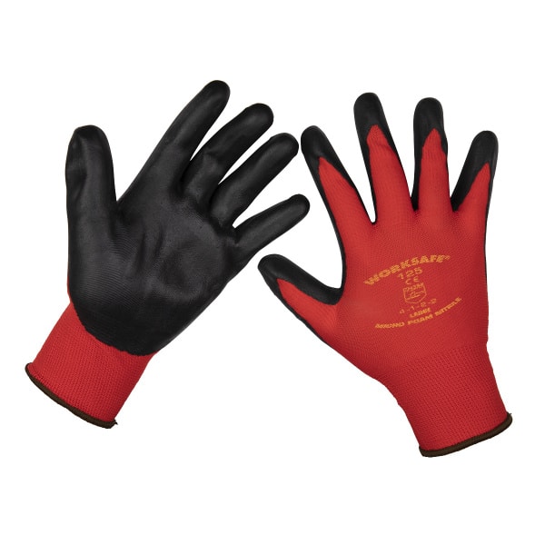 Flexi Grip Nitrile Palm Gloves (Large) - Pair - Triace
